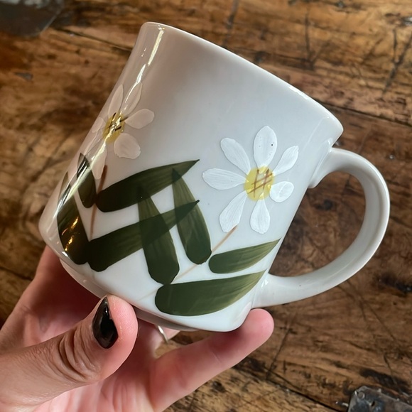 Vintage Other - Vintage Daisy Coffee Cup